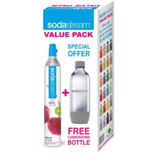 Sodastream Reserve CO₂-Zylinder 60L+ PET-Flasche 1L