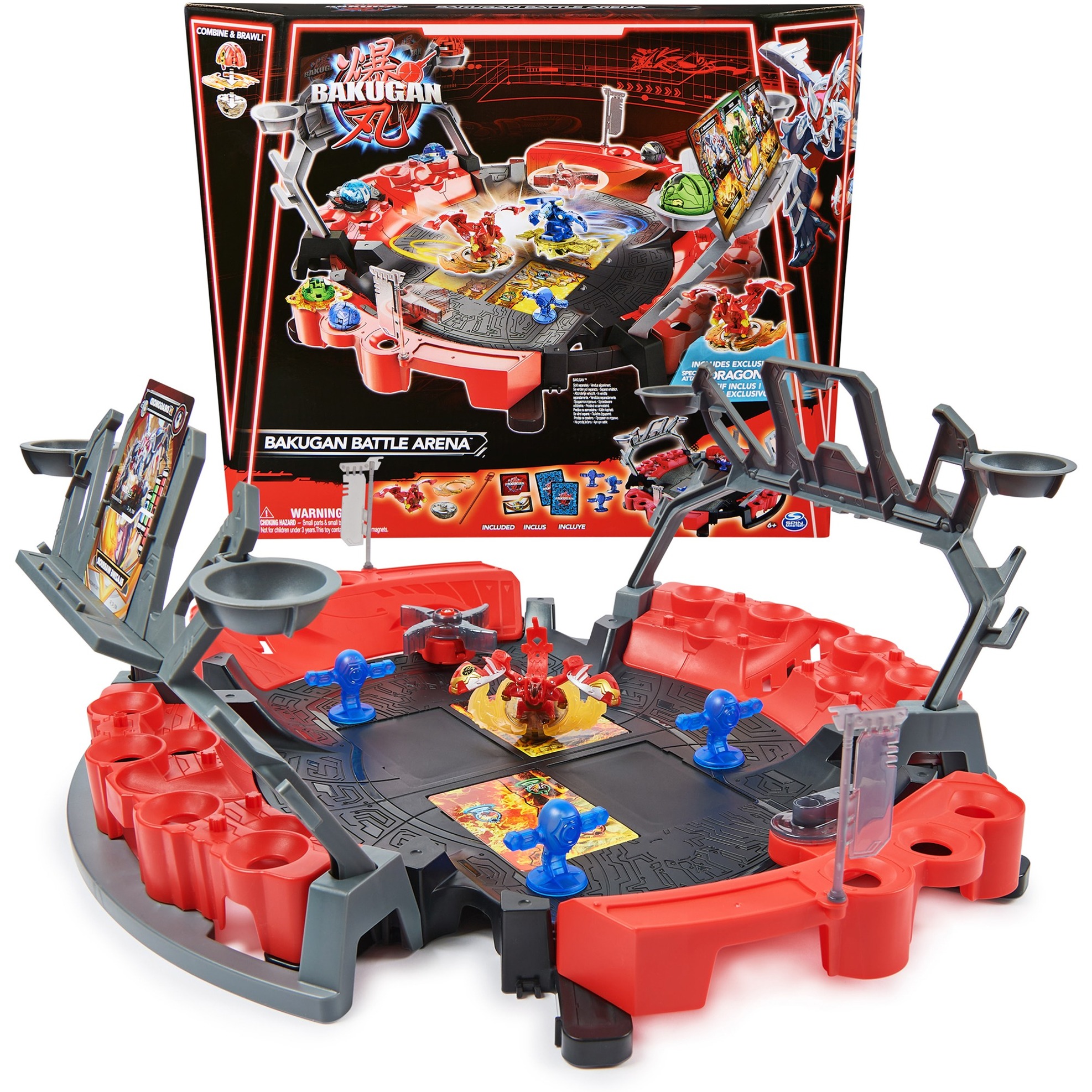 Spin Master Bakugan 2023 Battle Arena mit Special Attack Dragonoid
