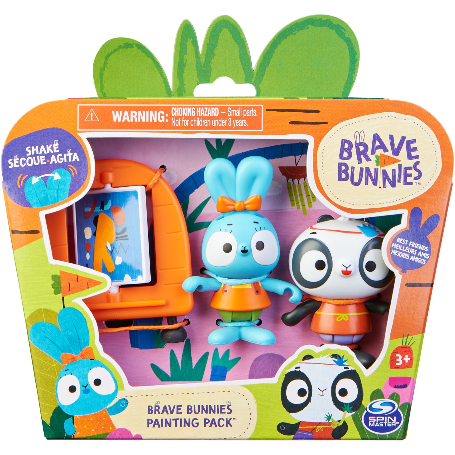 Spin Master Brave Bunnies - Malen mit Boo Hase und Panda