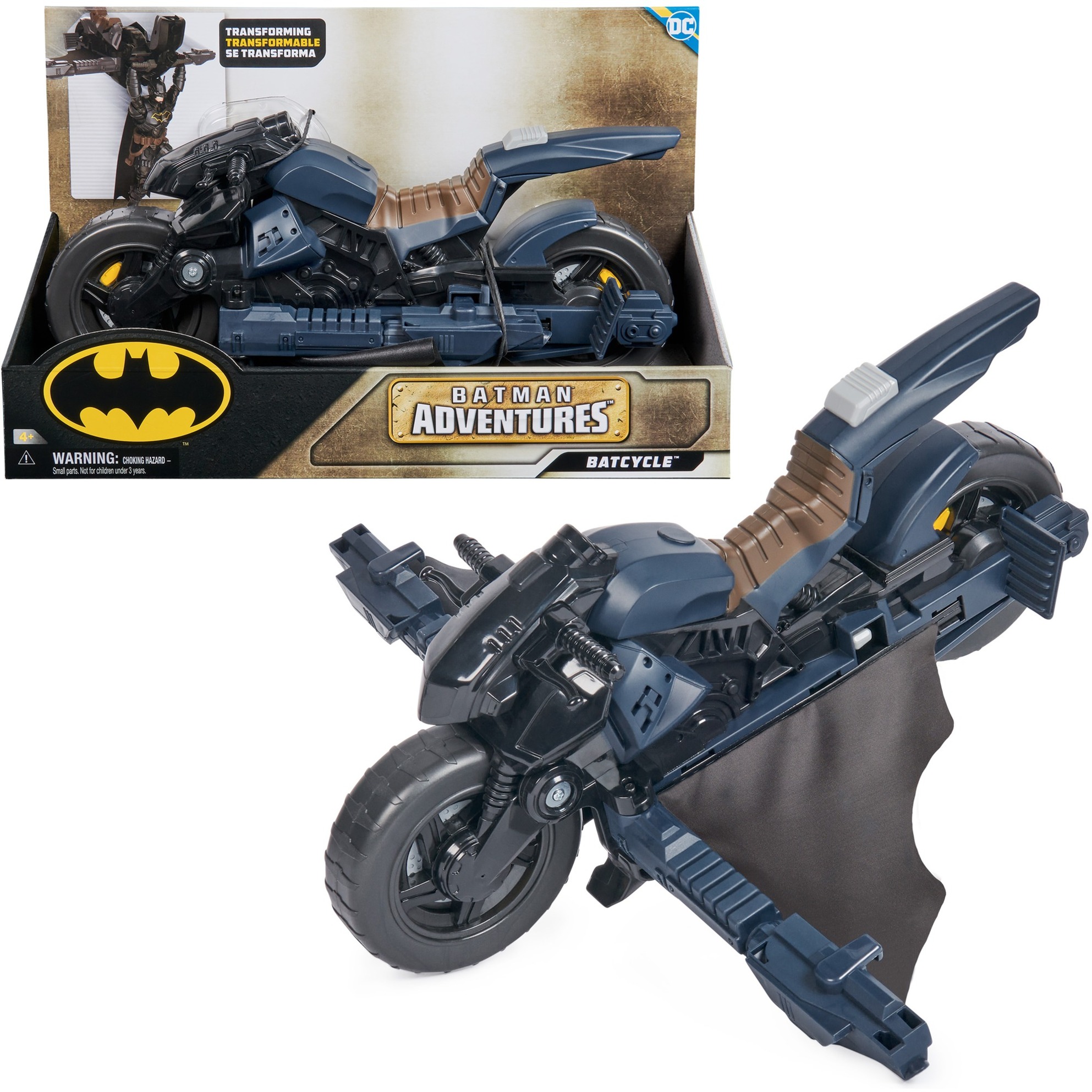 Spin Master DC Comics Batman  - Batman Adventures 2-in-1 Batcyle