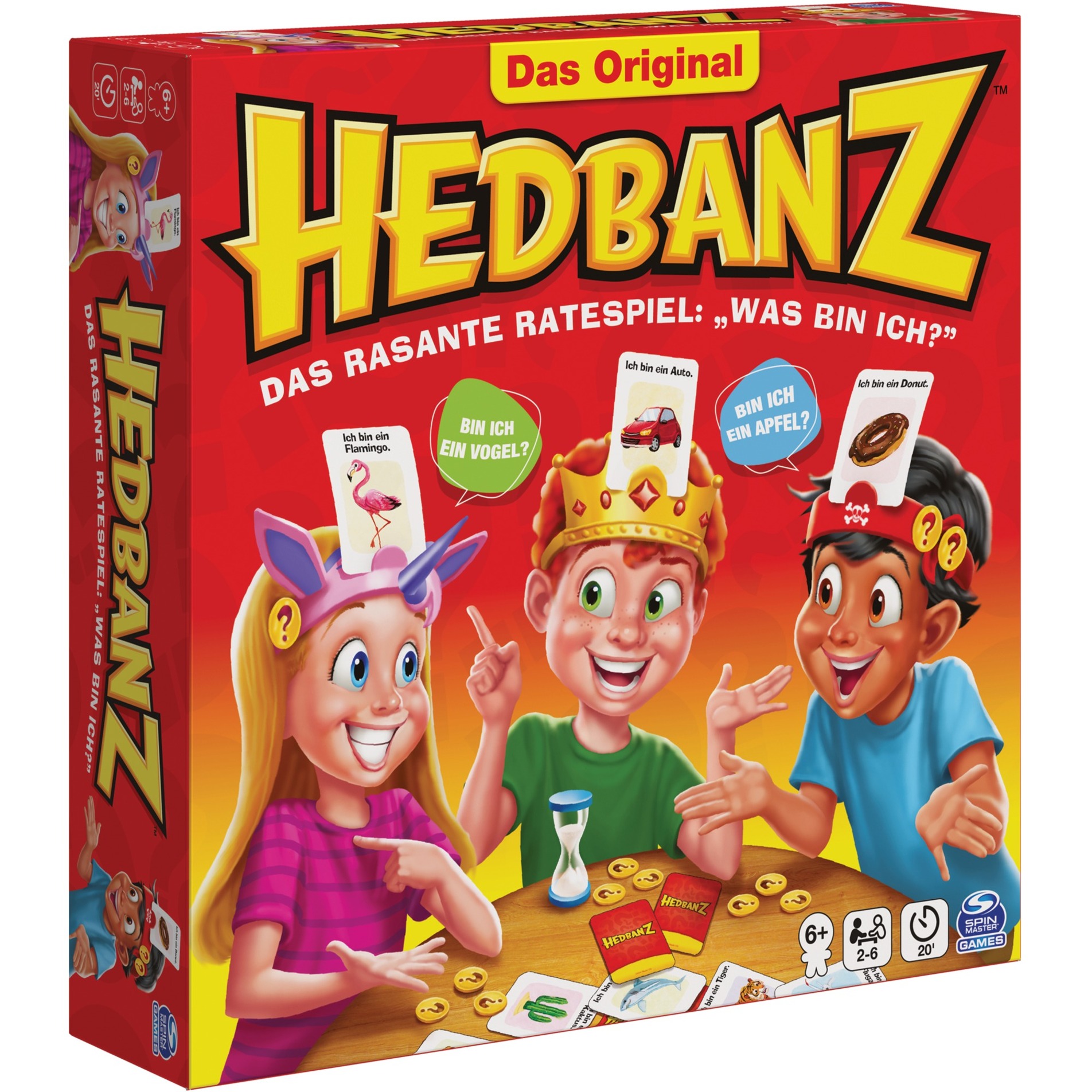Spin Master Hedbanz - das rasante Ratespiel für die ganze Familie