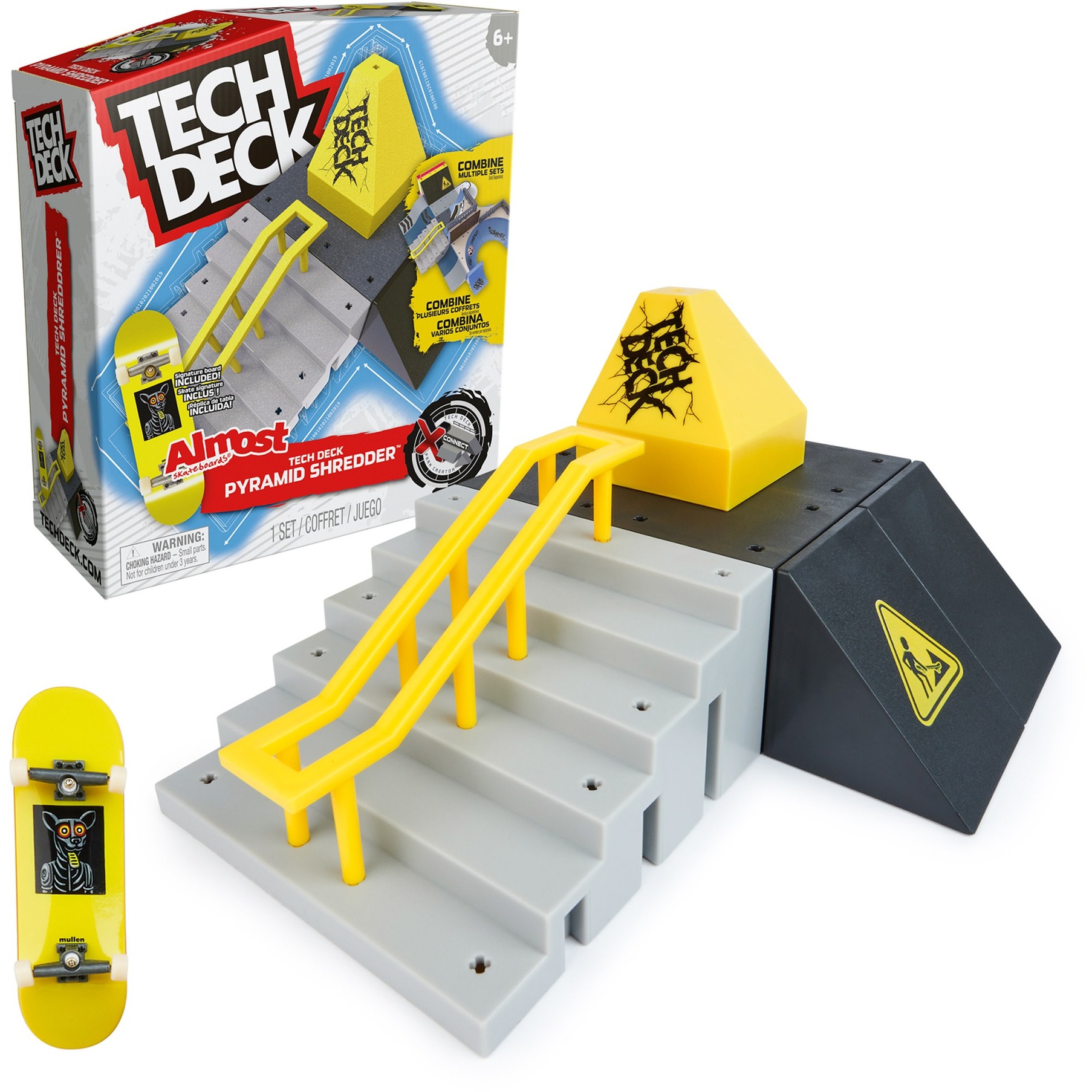 Spin Master Tech Deck X-Connect Starter-Set - Pyramid Shredder Rampenset