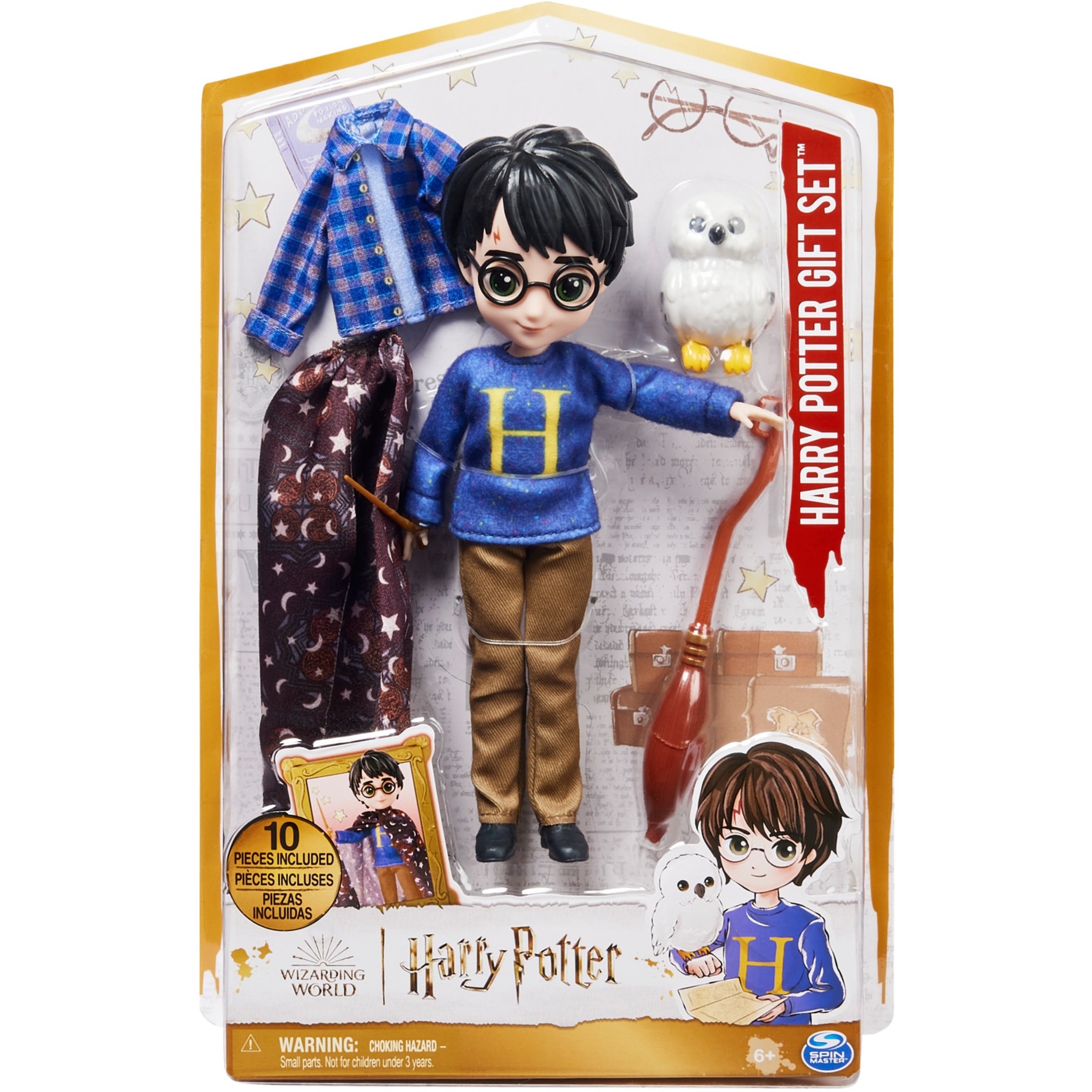 Spin Master Wizarding World Harry Potter - Geschenkset mit Harry Potter-Puppe