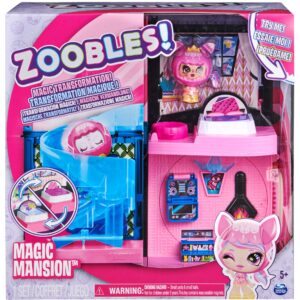Spin Master Zoobles wandelbares Spielset mit magischer Villa und Z-Girl