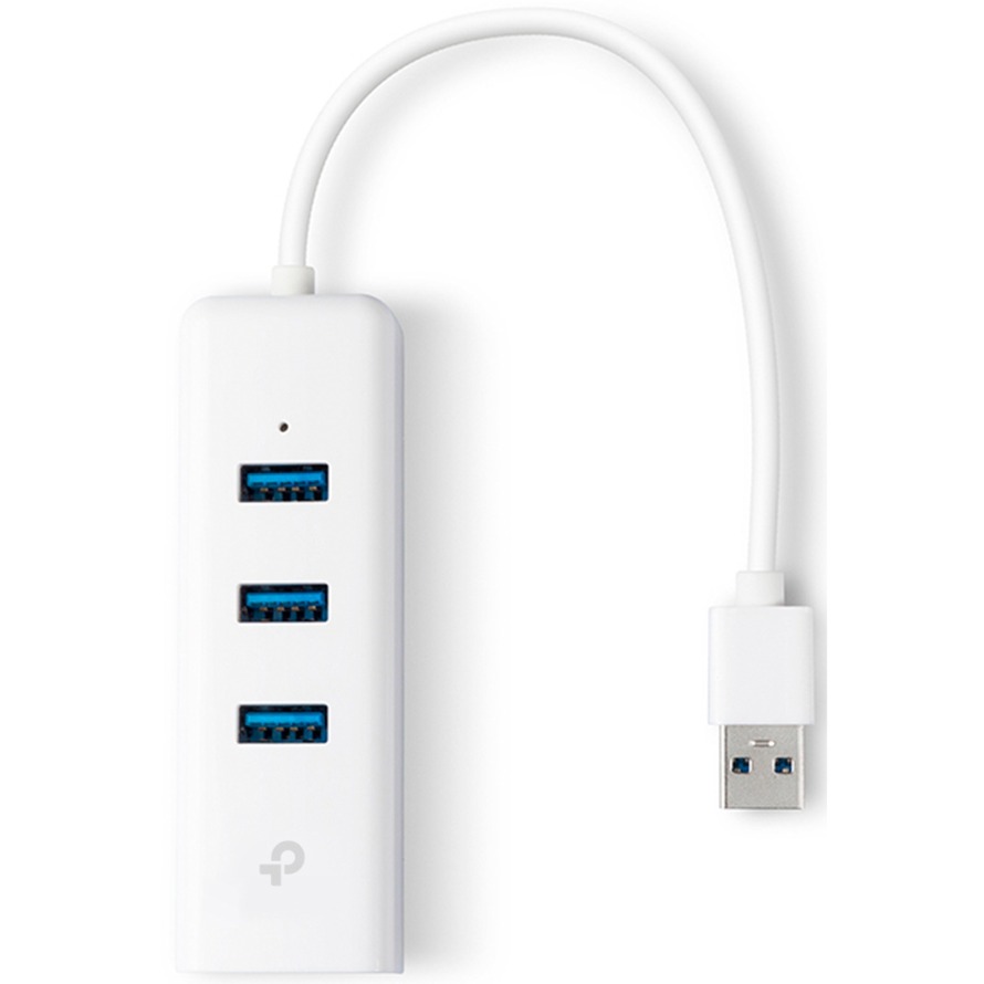 TP-Link 3-Port-USB3.0-Hub & Gigabit-Ethernet-Adapter