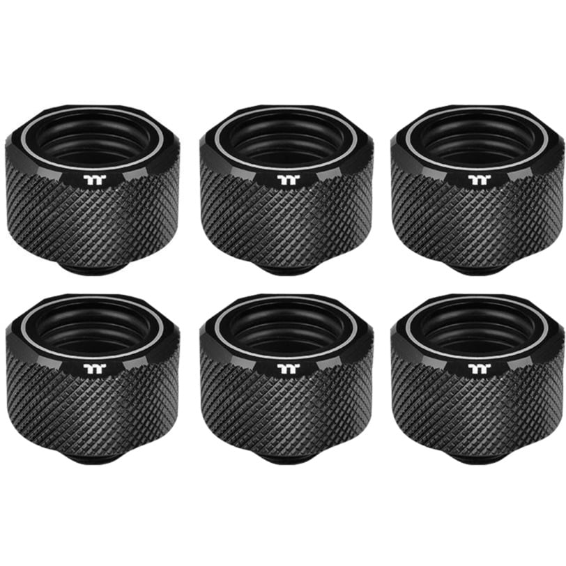 Thermaltake Pacific C-PRO G1/4 PETG Tube 16mm OD Compression – Black