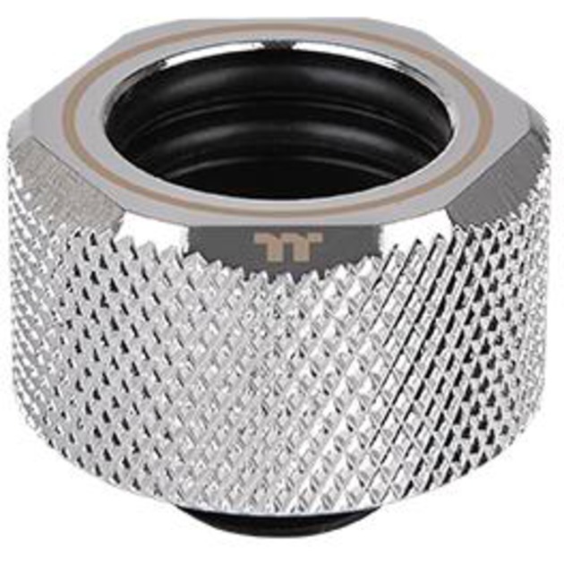 Thermaltake Pacific C-PRO G1/4 PETG Tube 16mm OD Compression – Chrome