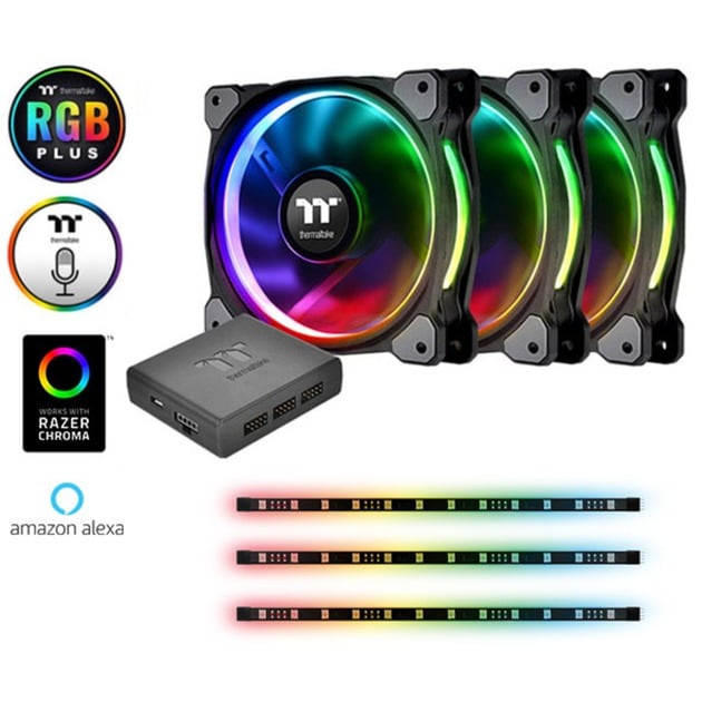 Thermaltake Riing Plus 12 RGB Kit 3x Fan +3x Lumi