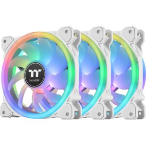 Thermaltake SWAFAN 12 RGB Radiator Fan TT Premium Edition White (3-Fan Pack)