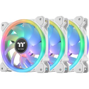 Thermaltake SWAFAN 14 RGB Radiator Fan TT Premium Edition White (3-Fan Pack)
