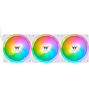 Thermaltake SWAFAN EX12 ARGB Sync PC Cooling Fan White TT Premium Edition
