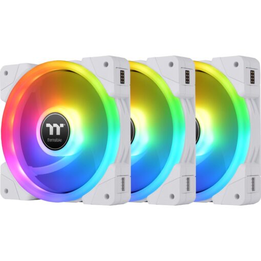 Thermaltake SWAFAN EX12 RGB PC Cooling Fan White TT Premium Edition
