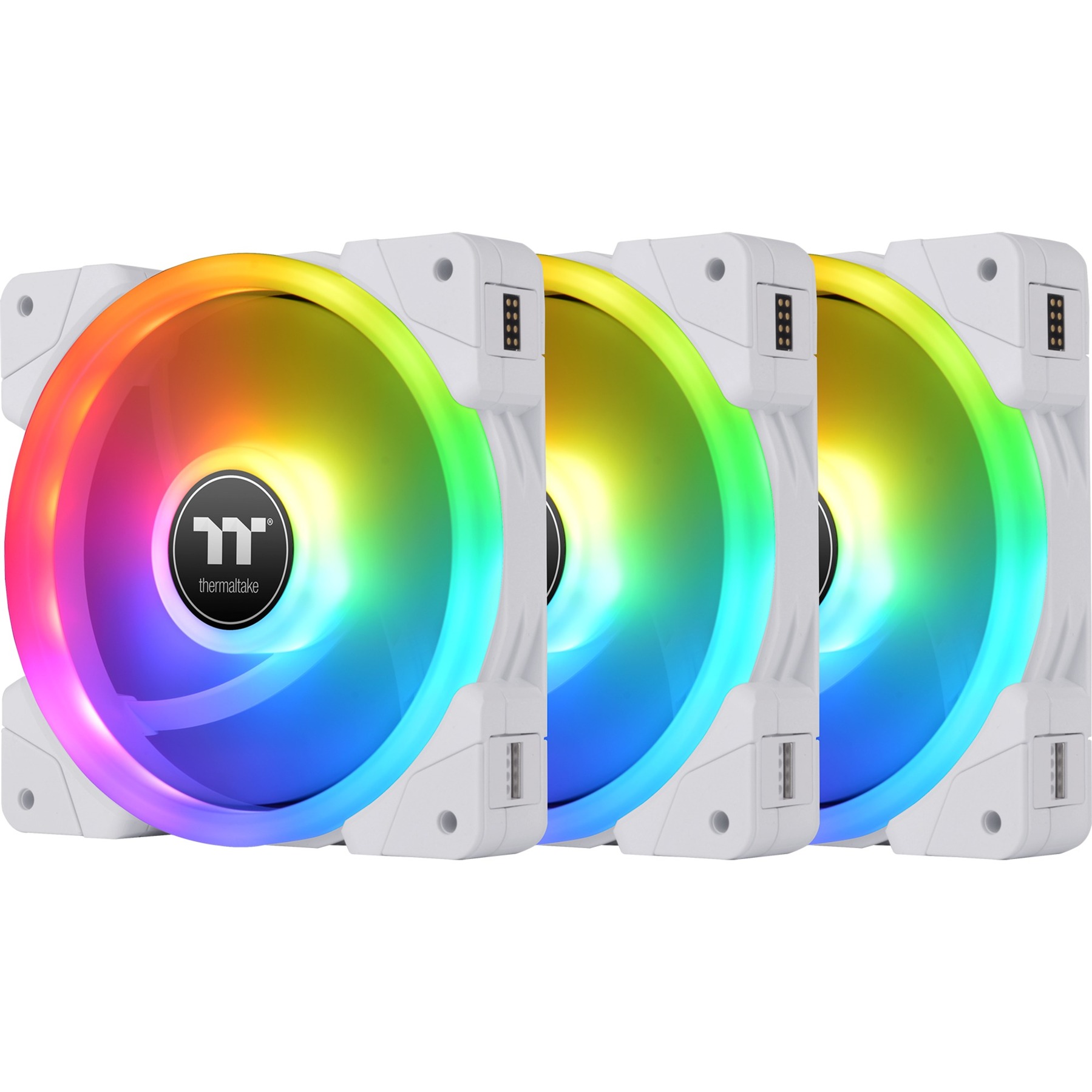 Thermaltake SWAFAN EX14 RGB PC Cooling Fan White TT Premium Edition