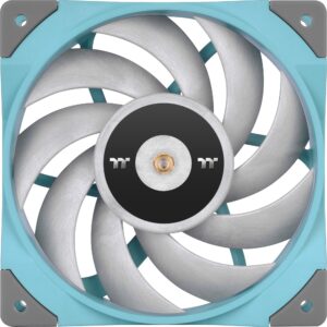 Thermaltake TOUGHFAN 12 Turquoise High Static Pressure Radiator Fan 120x120x25
