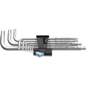 Wera 3950/9 Hex-Plus Stainless 1 SB Winkelschlüsselsatz