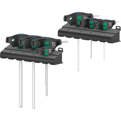 Wera 454/7 HF Set 1 Quergriff-Schraubendreher + Rack