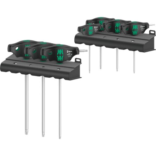 Wera 467/7 TORX HF Set 1 Quergriff-Schraubendreher + Rack