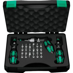 Wera 7440/41/42 Kraftform Drehmomentschraubendreher-Satz 0