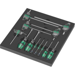 Wera 9713 Schaumstoffeinlage Hex Schraubendreher-Set 1