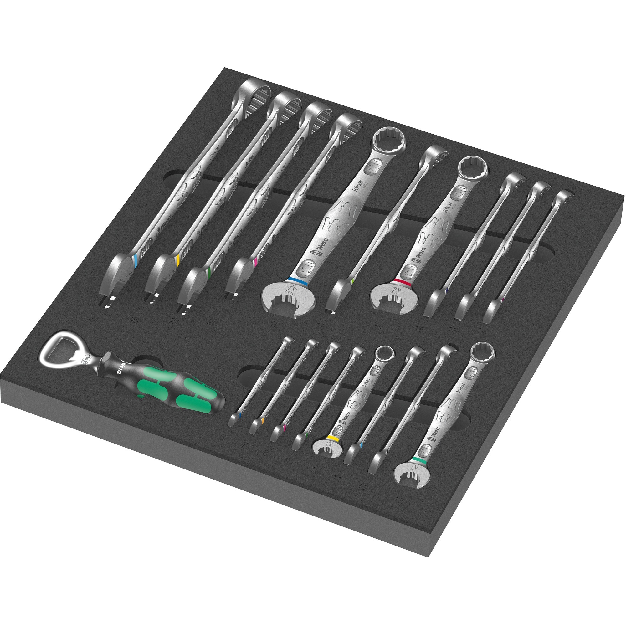 Wera 9731 Schaumstoffeinlage 6003 Joker Set 1