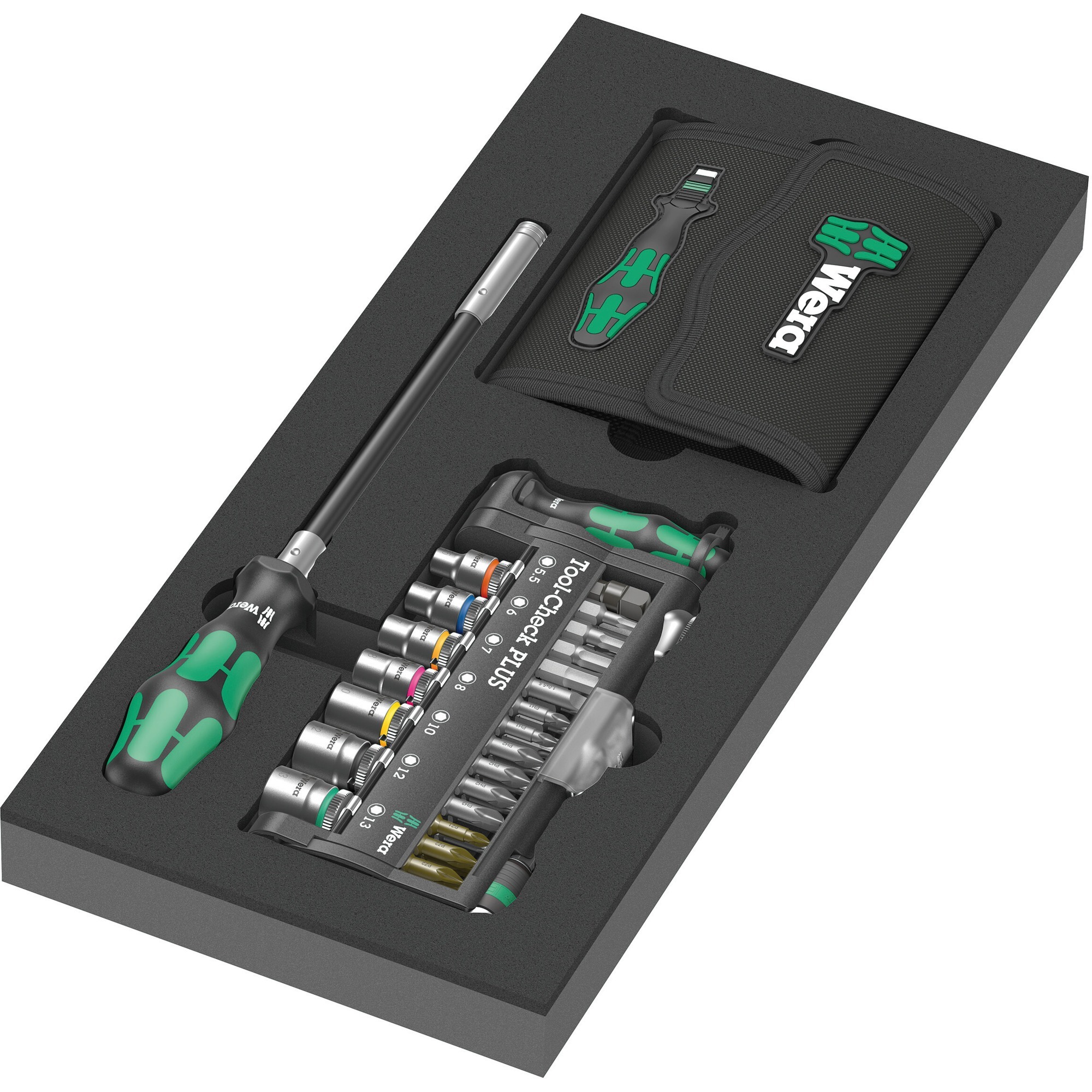 Wera 9750 Kraftform Kompakt und Tool-Check PLUS Set 1