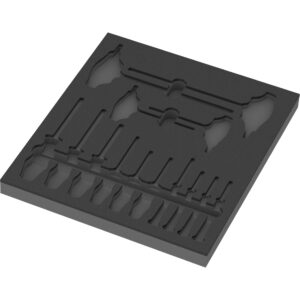 Wera 9812 Schaumstoffeinlage für TORX HF Schraubendreher Set 1