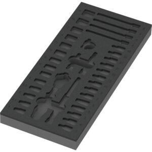 Wera 9820 Schaumstoffeinlage für 8000 A Zyklop Knarre 1/4" Set 1