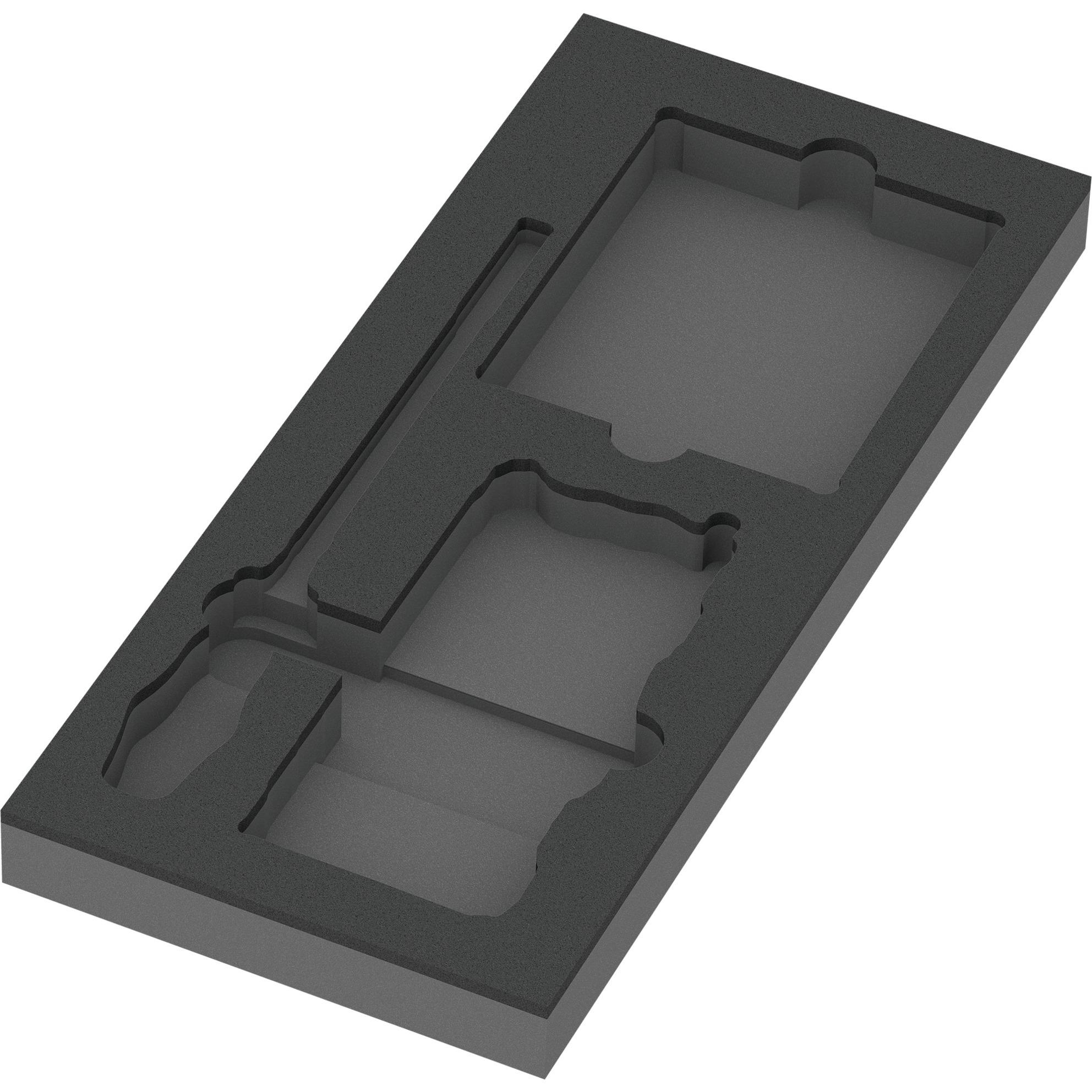 Wera 9850 Schaumstoffeinlage für Kraftform Kompakt und Tool-Check PLUS Set 1