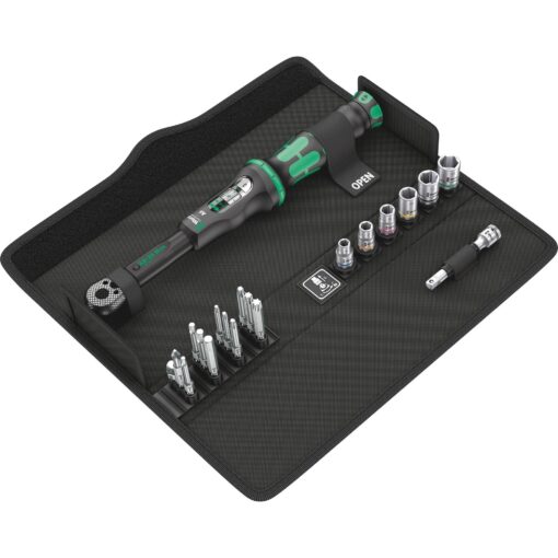 Wera Drehmomentschlüssel mit Umschaltknarre Click-Torque A6 Set 1