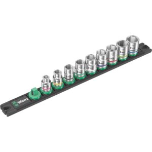 Wera Nuss-Magnetleiste B 4 Zyklop Steckschlüsseleinsatz-Satz 3/8"