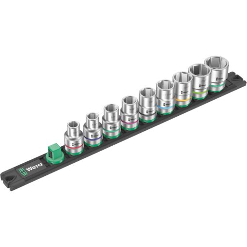 Wera Nuss-Magnetleiste C Imperial 1 Steckschlüsseleinsatz-Satz 1/2"