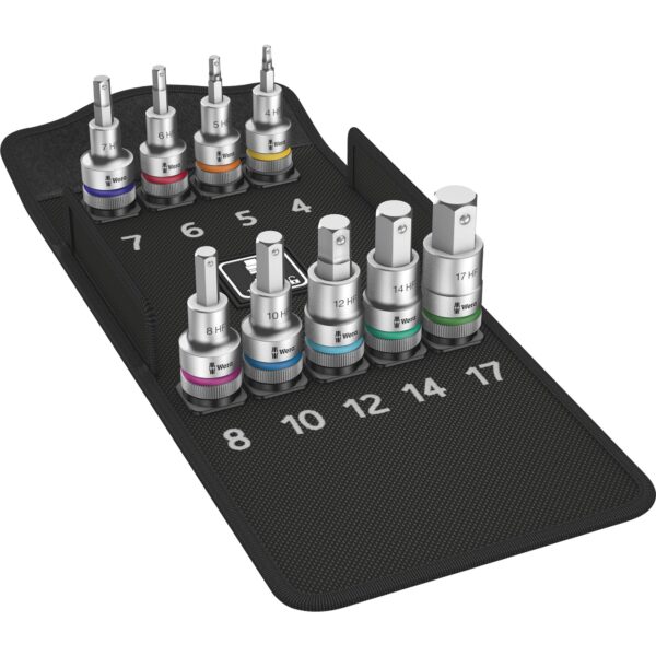 Wera Steckschlüssel Zyklop Bit-Nuss-Satz 8740 C HF 1
