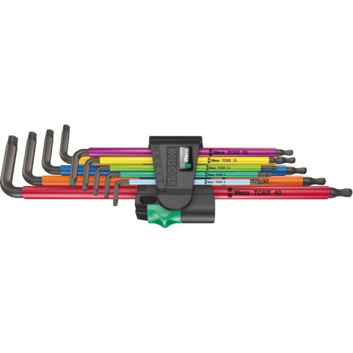 Wera Winkelschlüssel-Satz 967/9 TX XL Multicolour 1