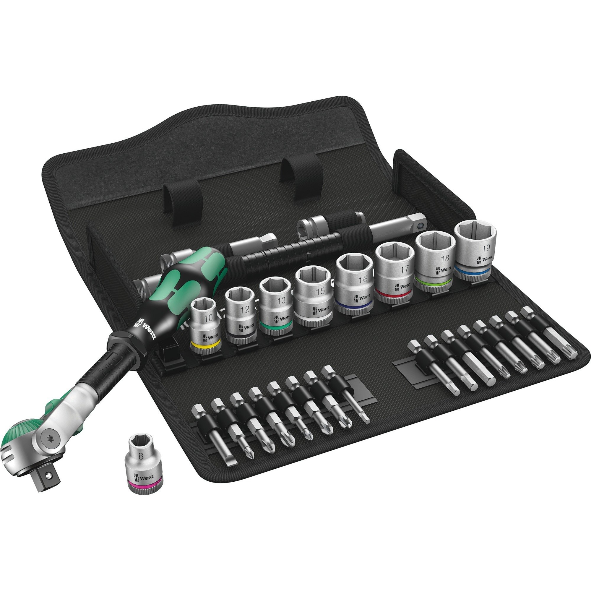 Wera Zyklop Speed-Knarrensatz 8100 SB 6