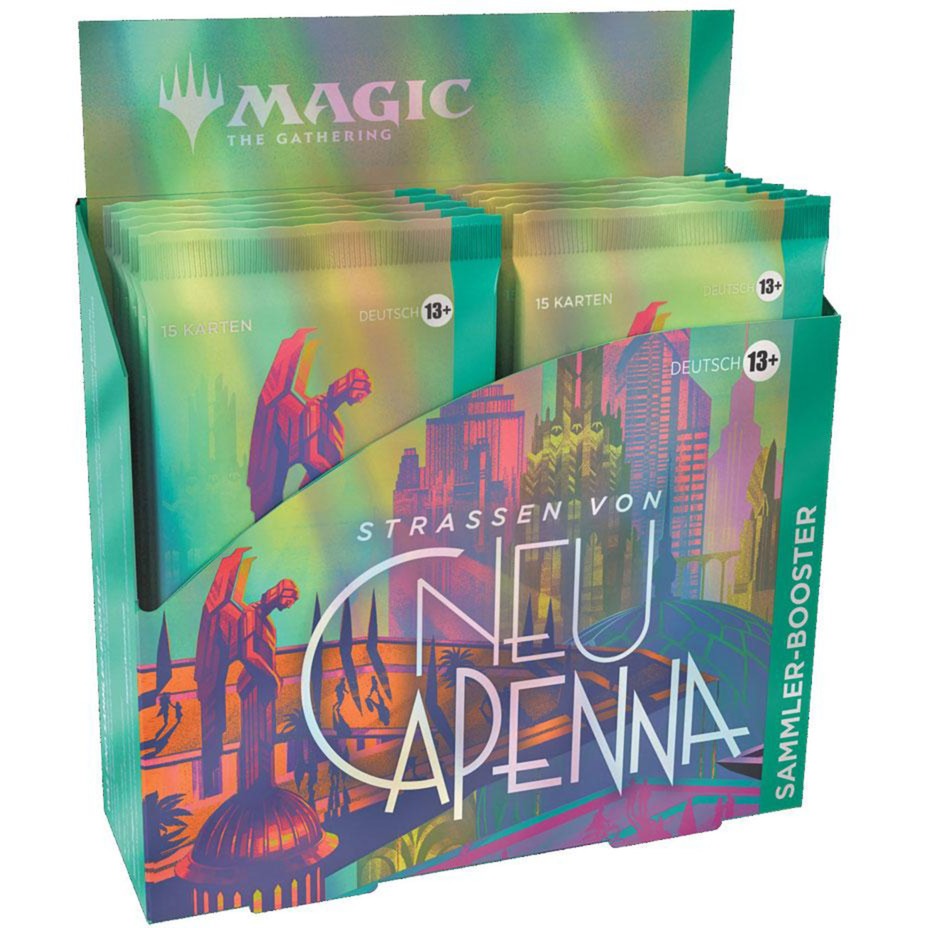 Wizards of The Coast Magic: The Gathering - Straßen von Neu-Capenna Sammler Booster Display deutsch