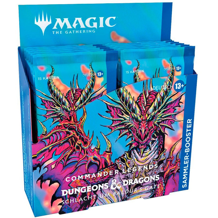 Wizards of The Coast Magic: The Gathering  - Commander Legends: Schlacht um Baldur''s Gate Sammler Booster Display deutsch