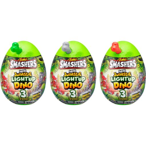 ZURU Smashers - Jurassic Light Up Dino Ei Mini Serie 1