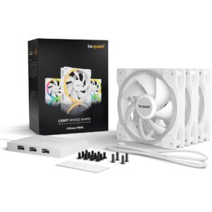 be quiet! Light Wings White 120mm PWM Triple Pack