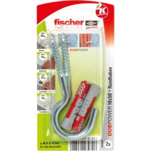 Fischer Dübel DUOPOWER 10x50 RH G K