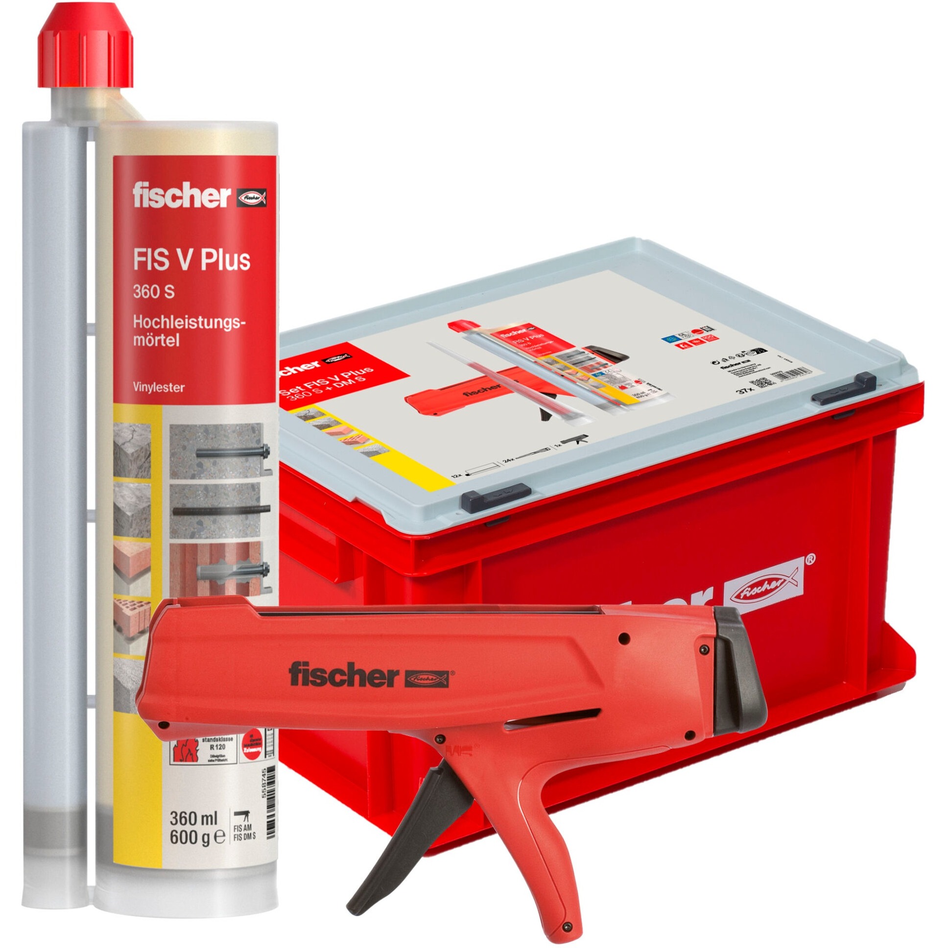 Fischer Hochleistungsmörtel FIS V Plus 360 S / DMS HWK G