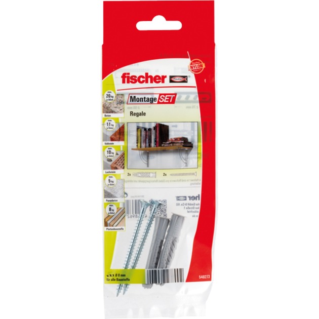 Fischer MontageSet Regale B