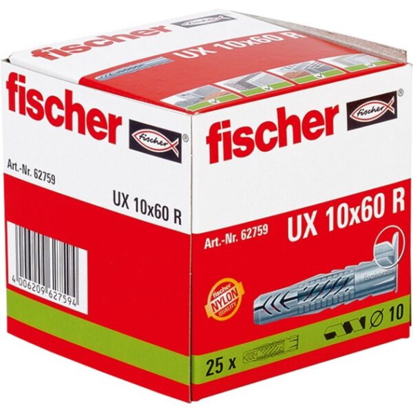 Fischer Universaldübel UX 10x60 R