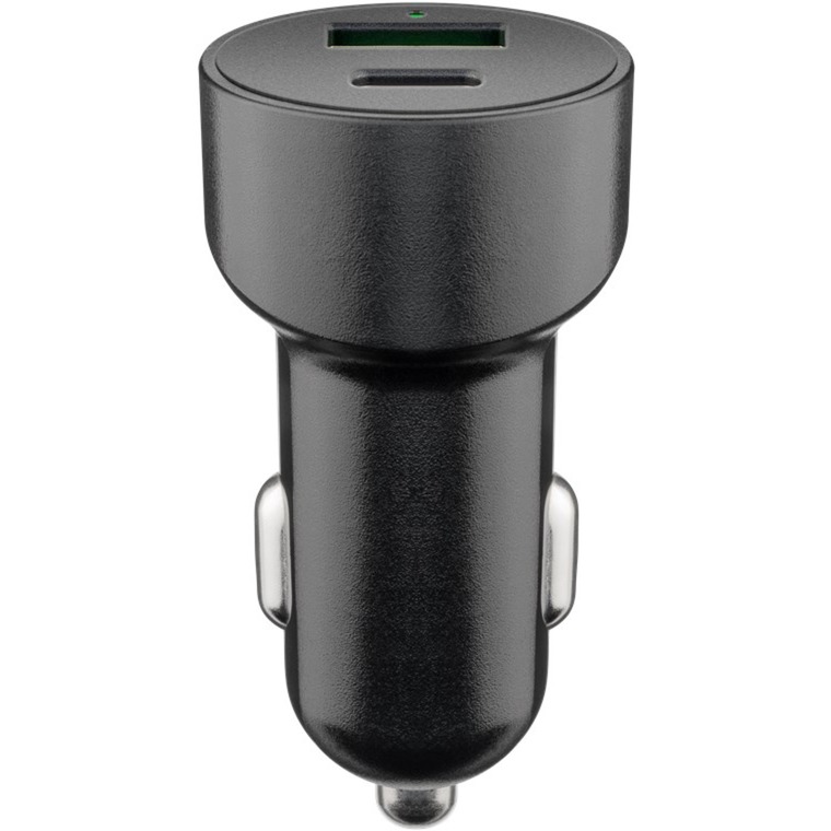 Goobay Dual-USB Auto Schnellladegerät USB-C PD (Power Delivery)