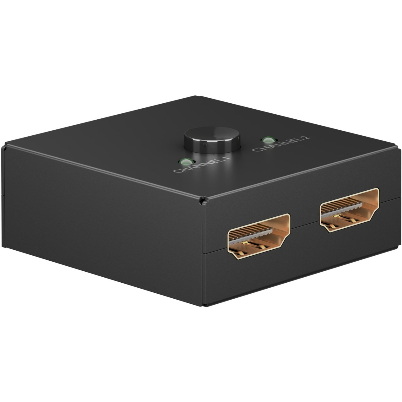 Goobay Manuelle HDMI-Umschaltbox 2 auf 1 (4K @ 30Hz)