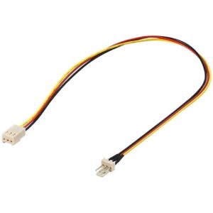 Goobay PC-Lüfter Stromkabelverlängerung 3Pin Secker > 3Pin Buchse
